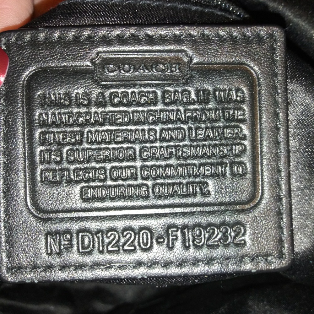 Authentic Coach Logo Shoulder bag - Picture 6 of 8